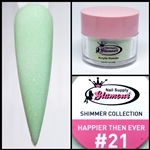 Glamour SHIMMER Acrylic collection HAPPIER THEN EVER 1 oz #21