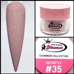 Glamour SHIMMER Acrylic collection SECRETLY 1 oz #35