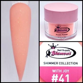 Glamour SHIMMER Acrylic collection WITH JOY 1 oz #41