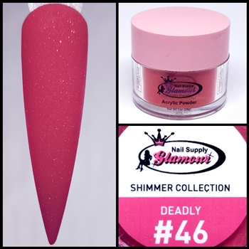 Glamour SHIMMER Acrylic collection DEADLY 1 oz #46