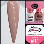 SHIMMER Gel Polish / Nail Lacquer DUO GENTLE #11