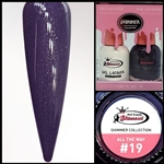 SHIMMER Gel Polish / Nail Lacquer DUO ALL THE WAY #19