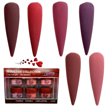 SEDUCTIVE 2 in 1 Acrylic / Dip Collection #1-6 1/2oz