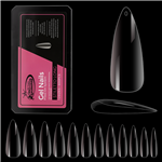 Stiletto Long Gel Nails / Press On Nail Tips ( Clear ) 600 pcs