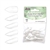 Sharp Short Stiletto FULL COVER Nail Tips REFILLS ( clear ) 50 pcs