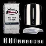 TOE NAIL FULL COVER ( clear ) 100pcs