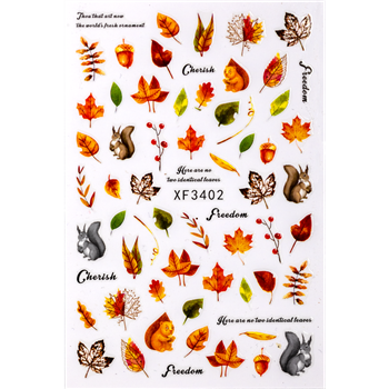Fall Nail Stickers # 511
