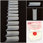 XL Perfection Nail Tips ( natural ) 55pcs Bag #3