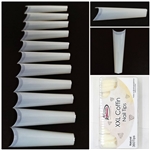 XXL Coffin Nail Tips ( natural ) 360pcs Box