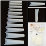 XXL Coffin Nail Tips ( natural ) 50pcs Bag #6