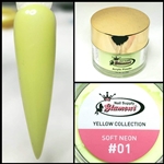 Glamour YELLOW Acrylic collection SOFT NEON 1oz #01