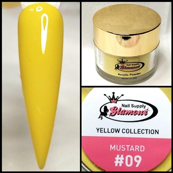 Glamour Acrylic MUSTARD 1 oz #09