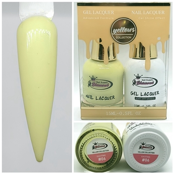 YELLOWS Gel Polish / Nail Lacquer DUO EXCITING #06