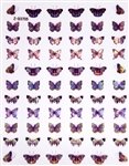 HOLO BUTTERFLY Nail Stickers