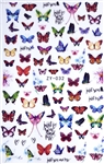 BUTTERFLY Nail Stickers # 125