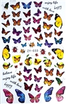 BUTTERFLY Nail Stickers # 129