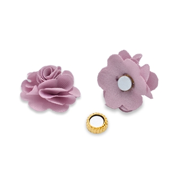 Magnetic Flower Metal Nail Charms 2pcs #173