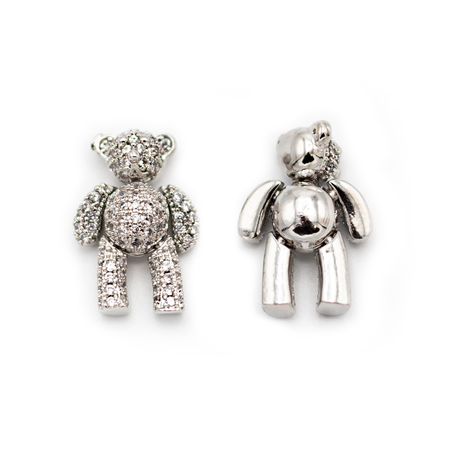 2pcs Bling Bears charms for Nails