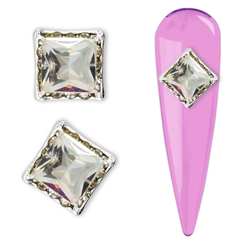 Diamond Metal Nail Charms 2pcs # 376