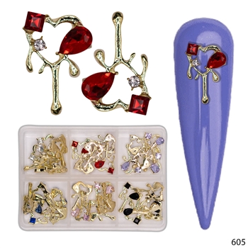 Purple Crystal Shapes / Sizes Mix / Purple Diamonds / Purple Rhinestones /  Purple Charms 155