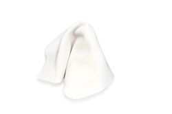 White Microfiber Silky Cleaning Cloths