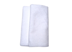 White Microfiber Drying Towels