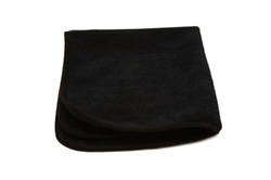 Premium Black Microfiber Cloths