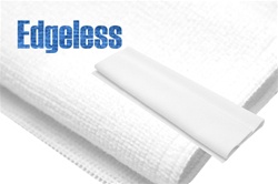 Edgeless Microfiber Polishing Cloth White