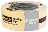 3M™ Premium High Temperature Masking Tape 2393 Tan, 3/8 in x 60 yd, 96  rolls per case Bulk > Masking Tapes > Industrial General Store