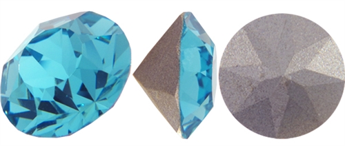 108829ERNSH - Swarovski Crystal 6.2mm Chaton Crystals - Erinite Shimmer Foiled - 1 Chaton