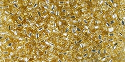 Miyuki 10/0 Triangle Beads 10 Grams 10TR1102 TSL Gold