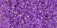 Miyuki 10/0 Triangle Beads 10 Grams 10TR1123 ICL Clear/Purple