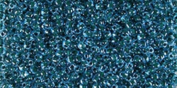 Miyuki 10/0 Triangle Beads 10 Grams 10TR1830 ICL Lt. Blue/Dark Teal