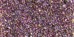 Miyuki 10/0 Triangle Beads 10 Grams 10TR1839 ICL Gold/Amethyst