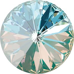 Swarovski 12mm Rovoli - 112212LAGD Crystal Laguna Delite - 1 Rivoli