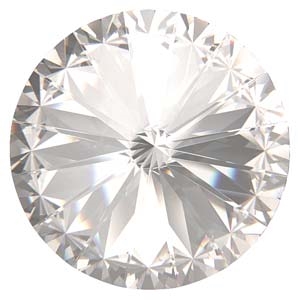 [ 2-1-B-3 ] Preciosa  Maxima 14mm Rivoli - 112214-00030 Crystal - 1 Rivoli