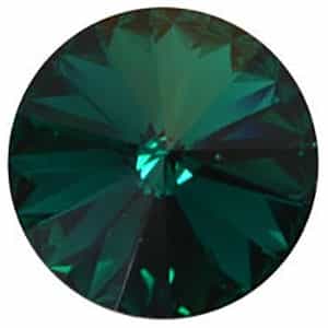 Swarovski 18mm Rovoli - 112218EM - Emerald - 1 Rivoli