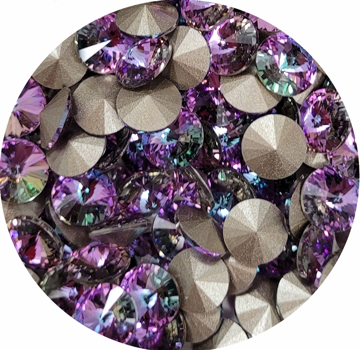 112239CRYVITLT - Swarovski Crystal 8mm Chaton Crystals - Vitrail Light - 1 Chaton