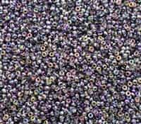 11/0 11CZ55015 Magic Purple Czech Coating on Miyuki Rocailles 10 Grams