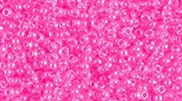 11/0 11RR4301 ICL Luminous Hot Pink Miyuki Rocailles 10 Grams