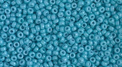 11RR4478 - Miyuki 11/0 Duracoat Opaque Dyed Rocailles - Robin Egg Blue - 10 Grams