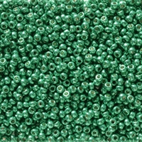 11/0 11RR5106 - Duracoat Galvanized Dark Aqua Green Miyuki 11/0 Rocailles - 10 Grams