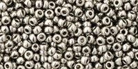 11/0 Toho 11TO711 Round Nickel - 10 Grams