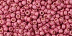 [ 3-1-B-3 ] 11/0 Toho 11TOPF563F Round Permanent Finish - Matte Galvanized Orchid - 10 Grams