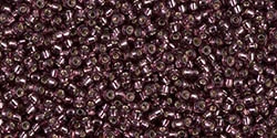 10g Miyuki Rocaille Seed Beads 15RR0013 TSL Dark Amethyst