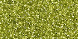 10g Miyuki Rocaille Seed Beads 15RR0014 TSL Lime Green