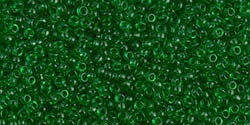 10g Miyuki Rocaille Seed Beads 15RR0146 T Kelly Green