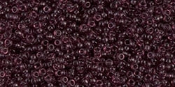 10g Miyuki Rocaille Seed Beads 15RR0153 T Dark Amethyst