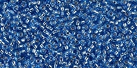 [ 8-2-F-3 ] 10g Miyuki Rocaille Seed Beads 15RR0019 TSL Sapphire Blue