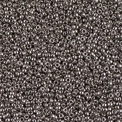 1 Gram Miyuki Rocaille Seed Beads 15RR190 Nickel Plated